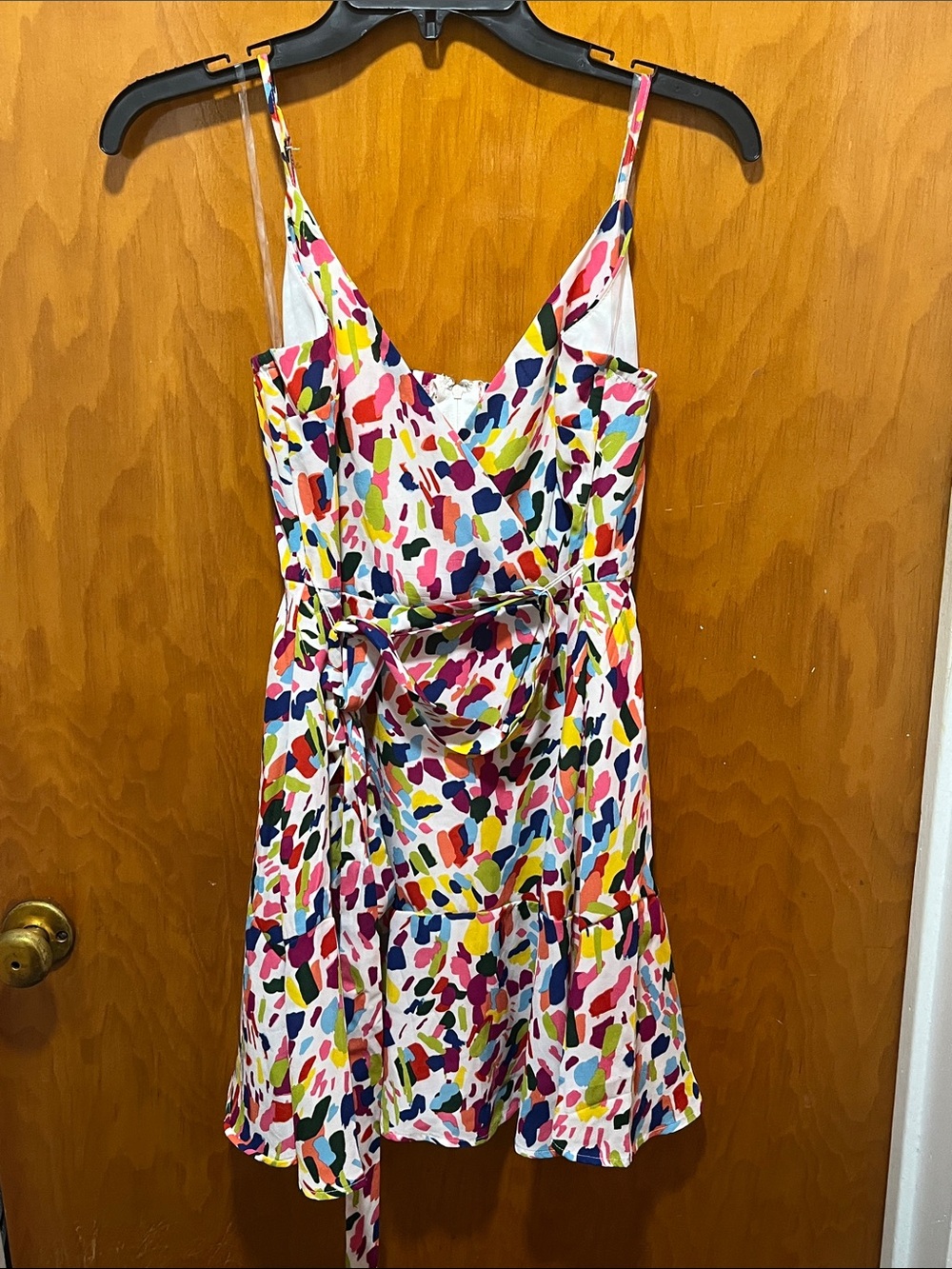 Trixxi Bright Multicolor Confetti Mini Dress